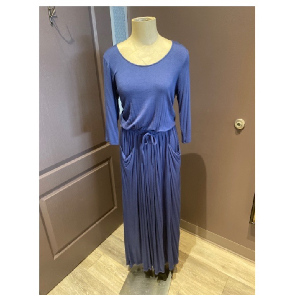 Tie waist maxi dress